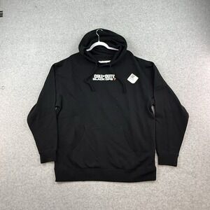 Call of Duty Black Ops 7 2025 Hoodie Pullover XXL Black Graphic NWOT Game New